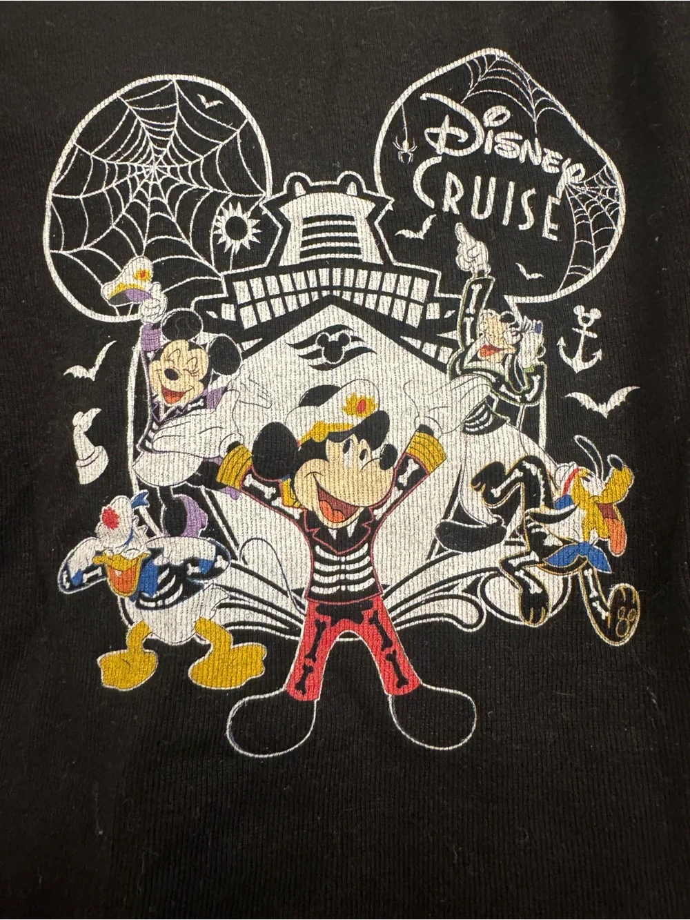 Disney Cruise Mickey & Friends Halloween Baby Onesie